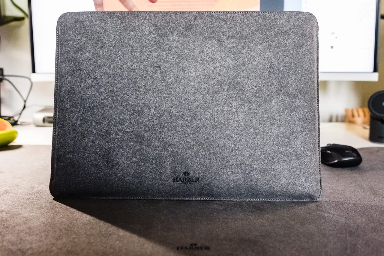 Harber London Slim Microfibre MacBook Sleeve