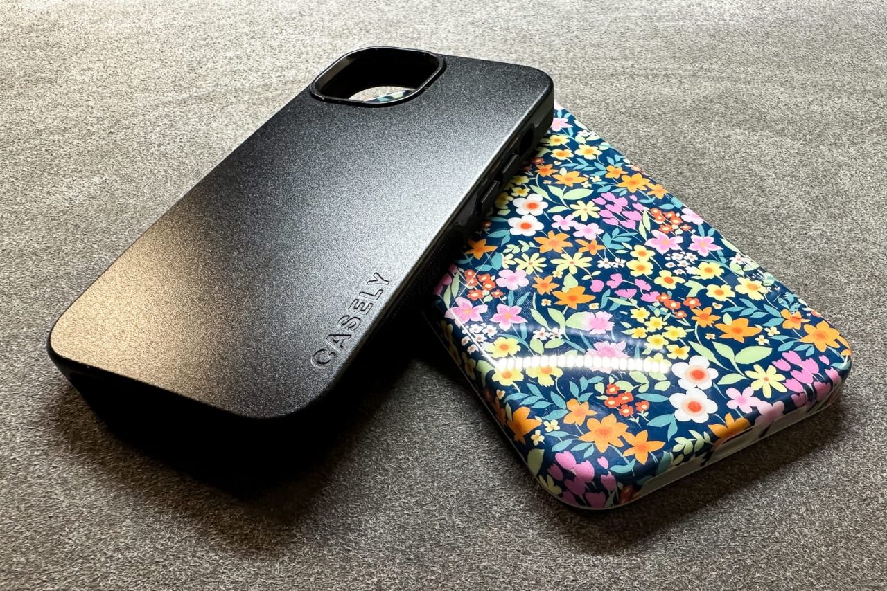 Casely Full Bloom & Black on Black Bold iPhone 14 Cases
