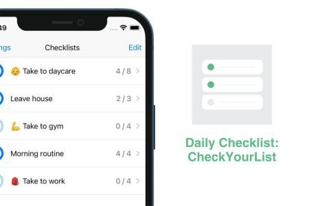Daily Checklist: CheckYourList iOS App