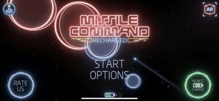 Missile Command Recharged Game