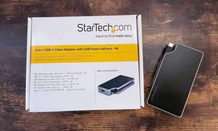 StarTech.com 4-in-1 USB-C 4K Video Adapter with USB Power Delivery