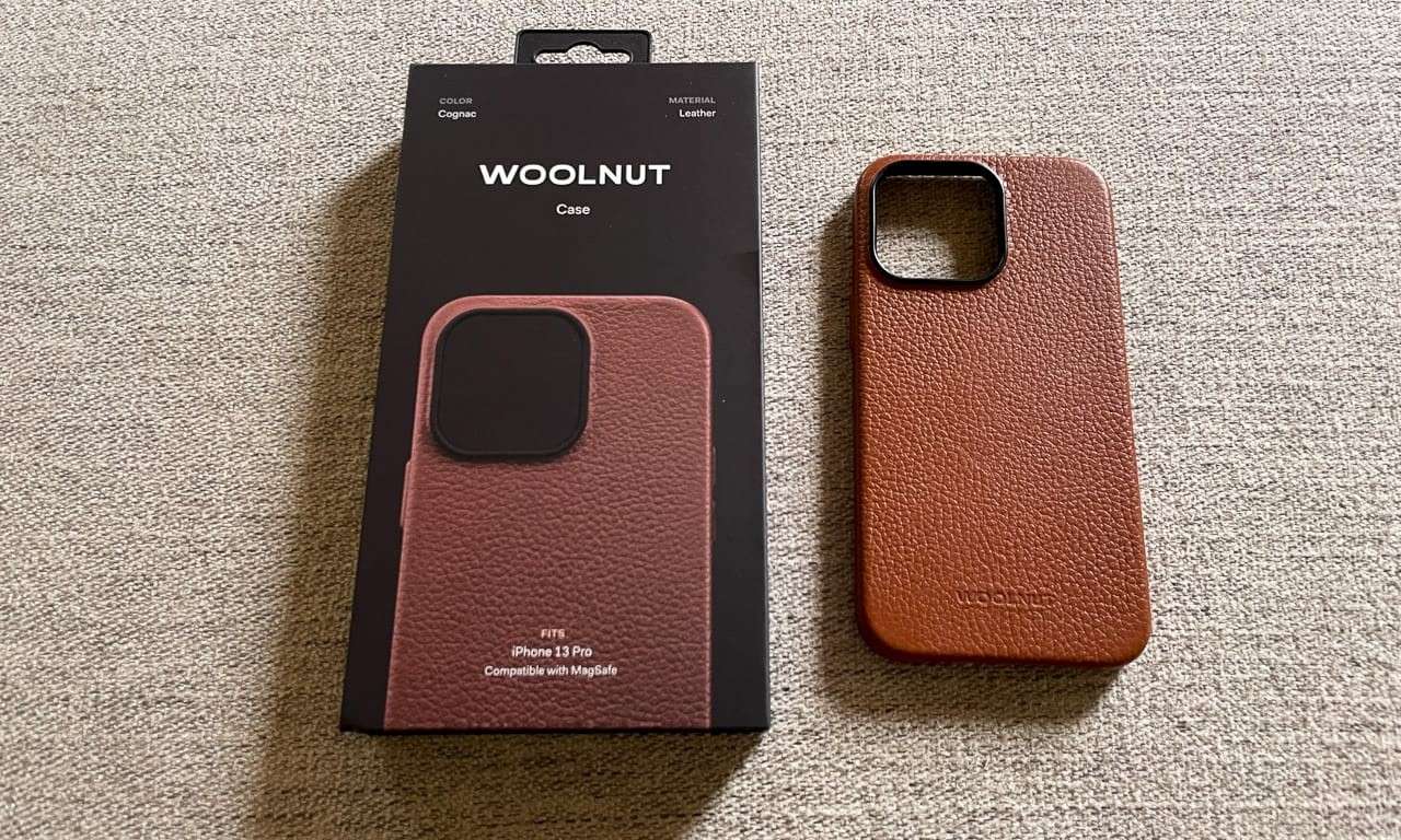 Woolnut Leather iPhone Case