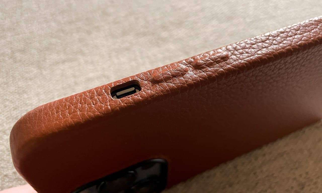 Woolnut Leather iPhone Case